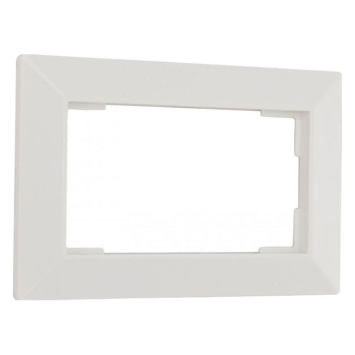 Рамка для двойной розетки arte milano am-503.03 503.03-double.white